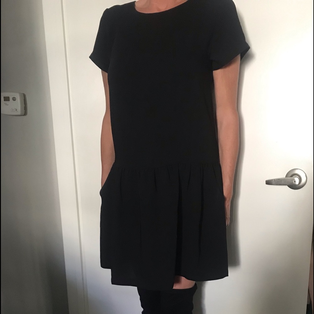 Cynthia Rowley black dress